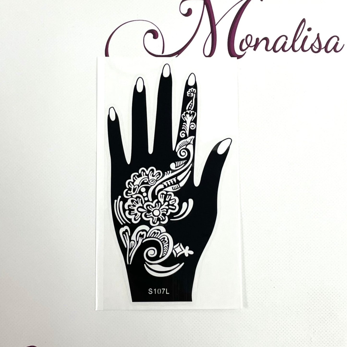 Henna Stencil Sticker
