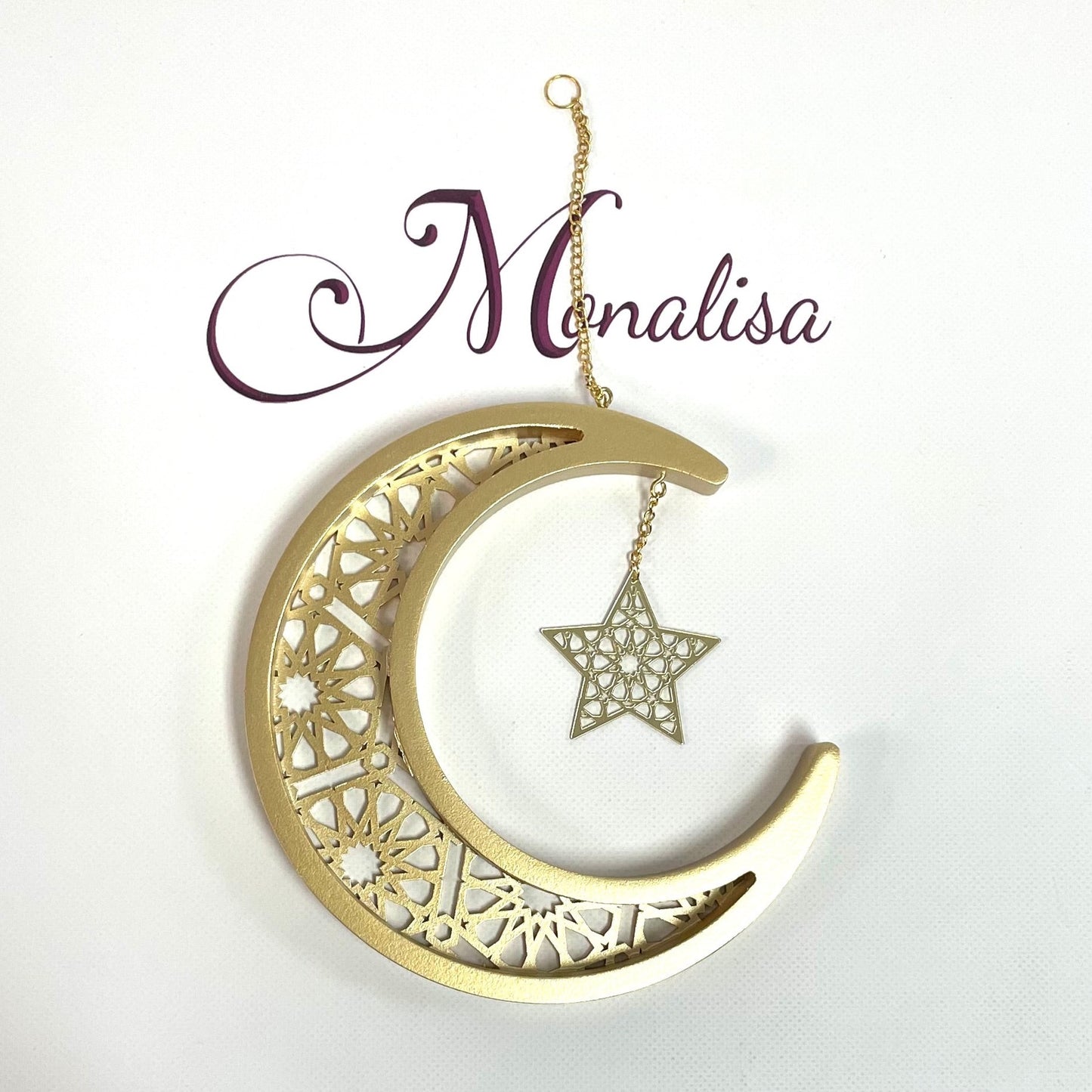3D Crescent Moon