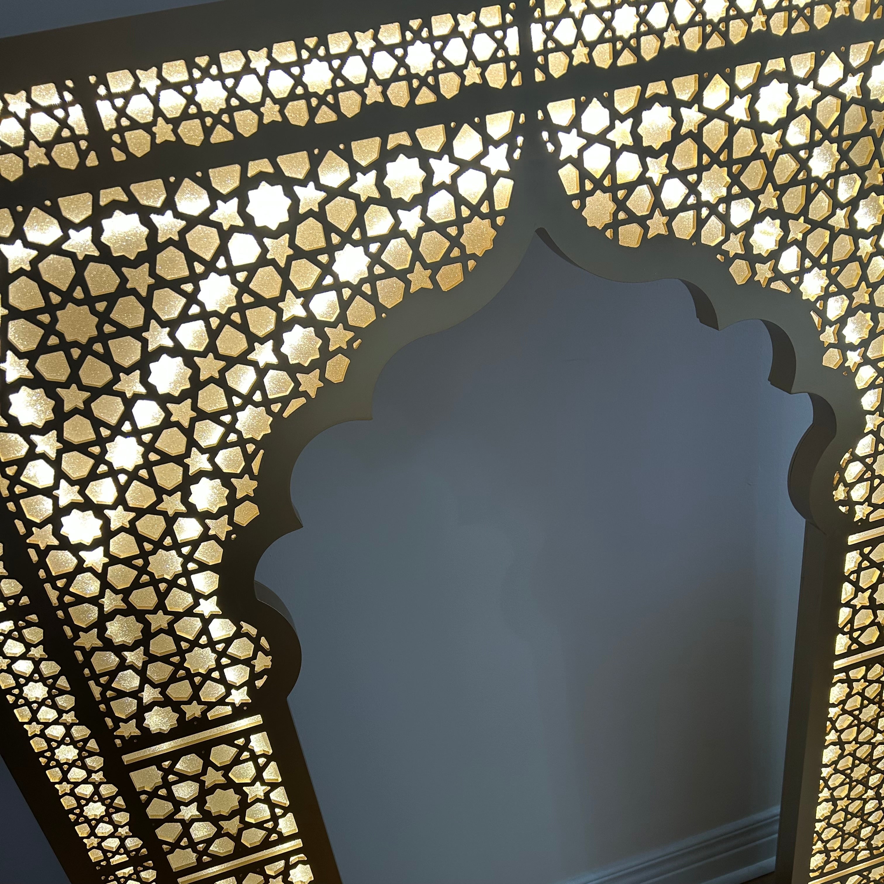 LED Mihrab with stand