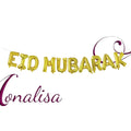 Eid Mubarak Letter Balloons