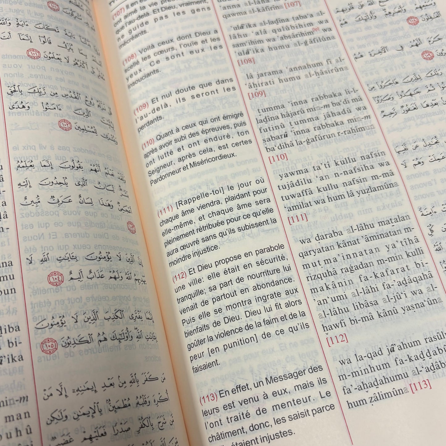 Large French Holy Quran