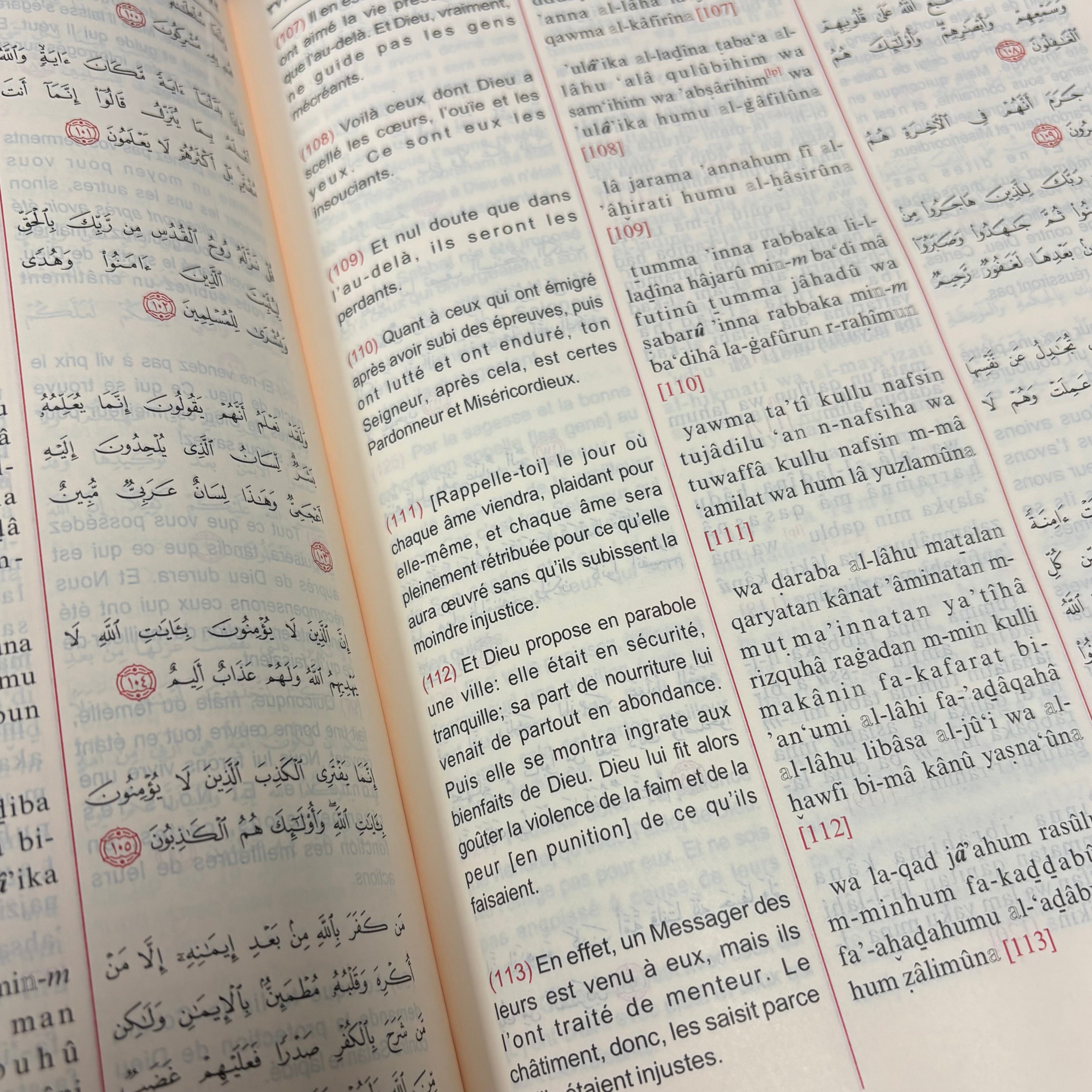 Large French Holy Quran