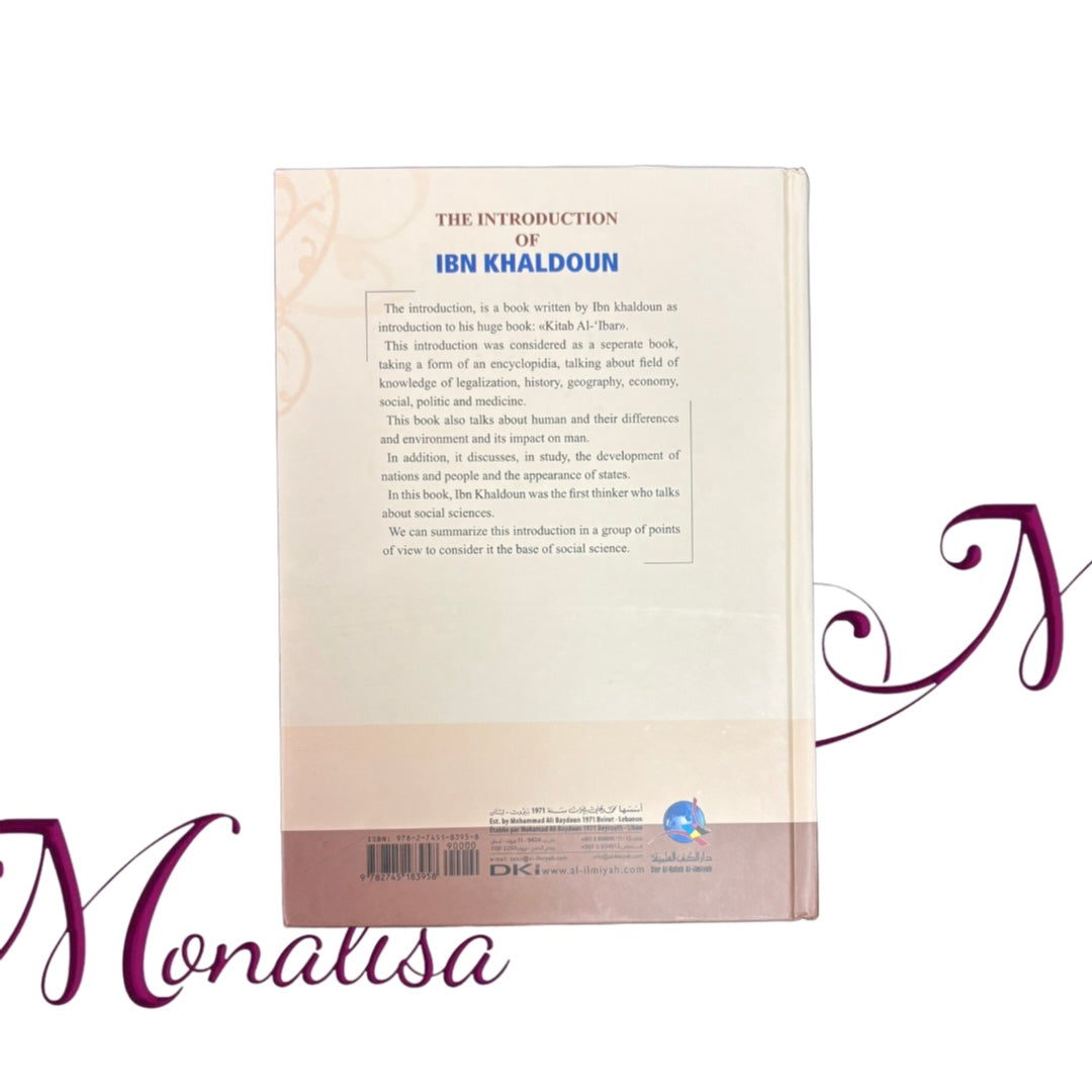 The Introduction of Ibn Khaldoun