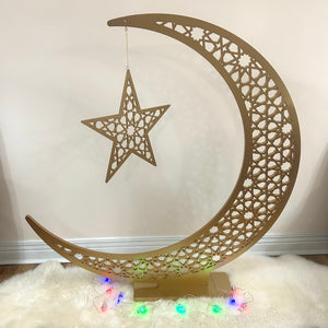 X-Large Crescent Moon with Stand