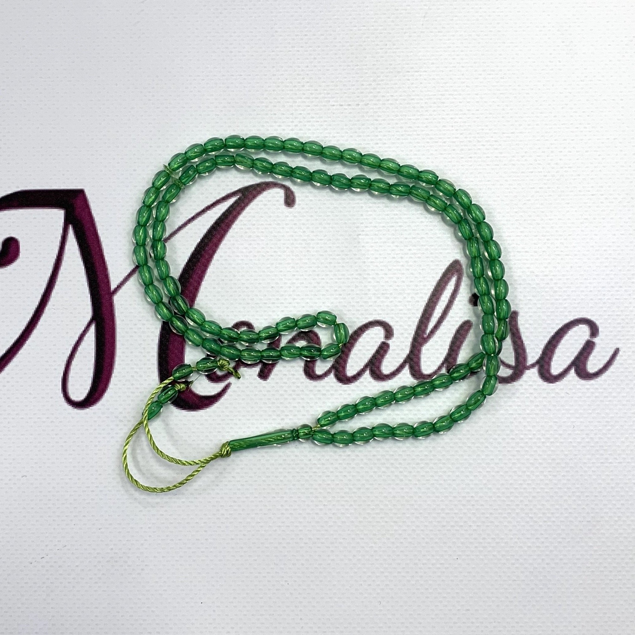 Clear Colour Prayer Beads