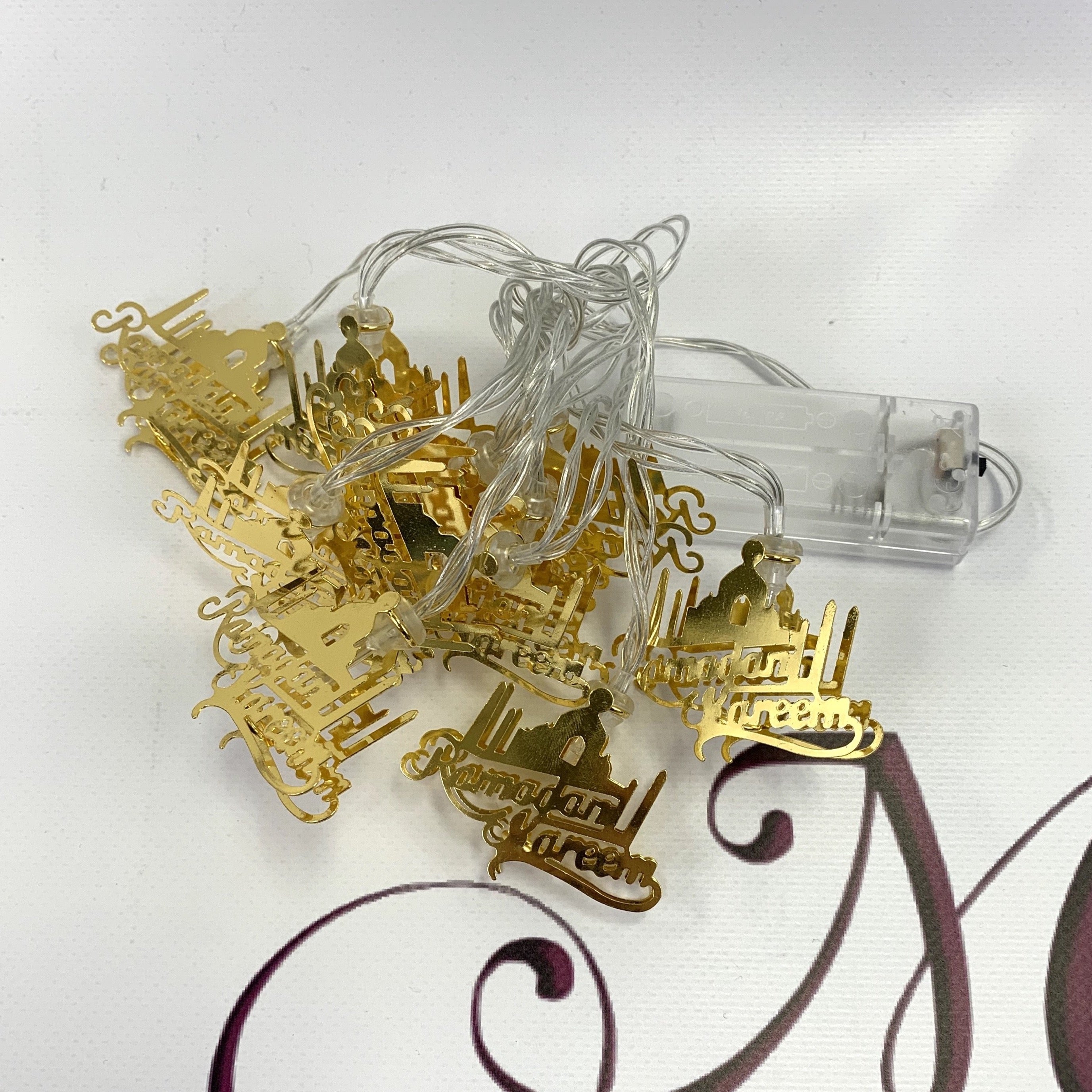 Gold LED String Lights