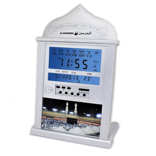 Al-Harameen Mosque Azan Clock