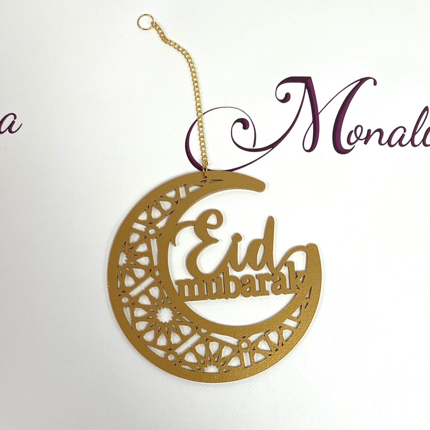 Mini Eid Crescent Moon